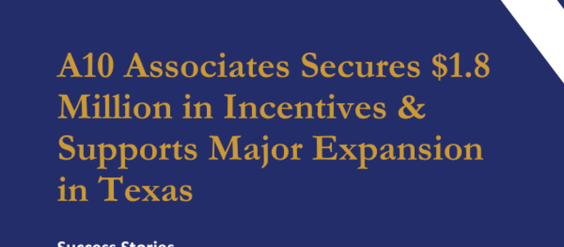 2025.03.07 Texas-Incentives